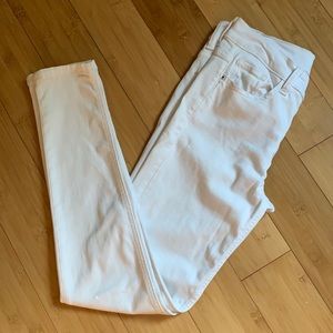 EUC White Skinny Jeans